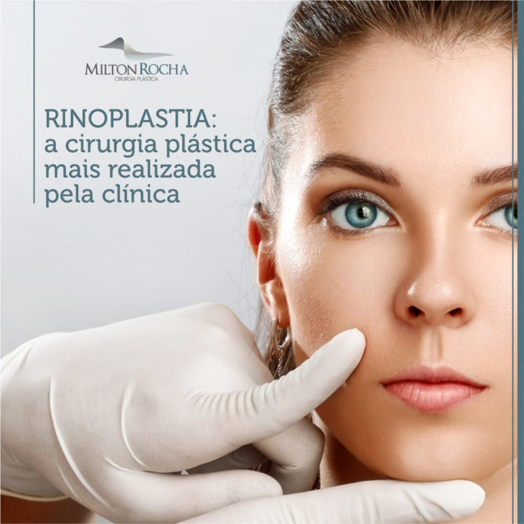 Rinoplastia a cirurgia plástica mais realizada pela clínica Cirurgia