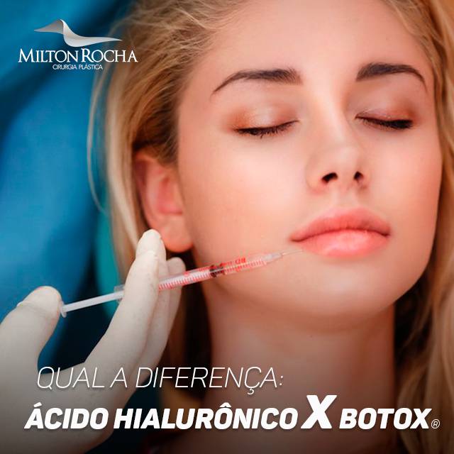 Qual A Diferença Ácido Hialurônico X Toxina Botulínica Cirurgia